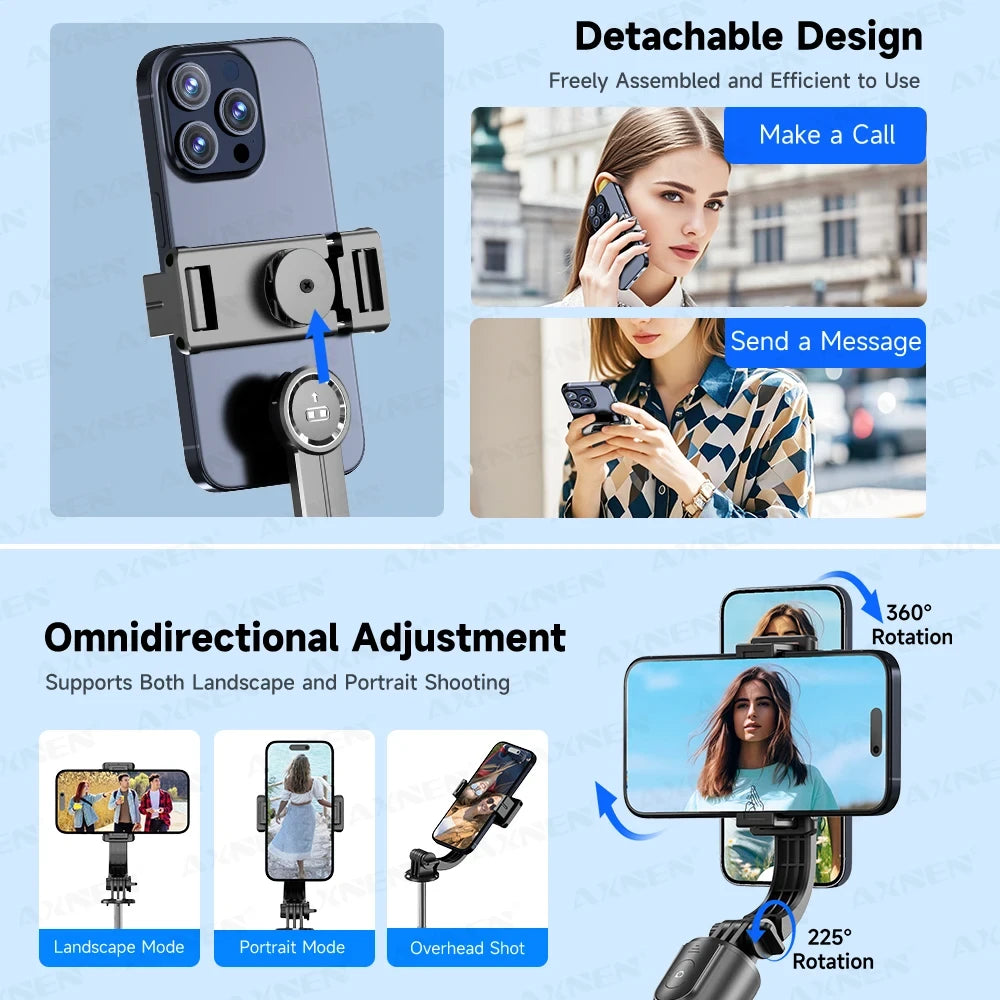 Extendable Phone Tripod Vlog Mount