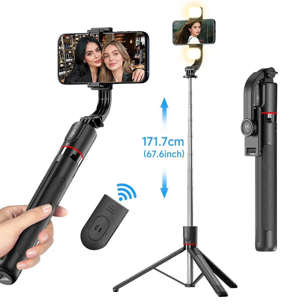 Extendable Phone Tripod Vlog Mount